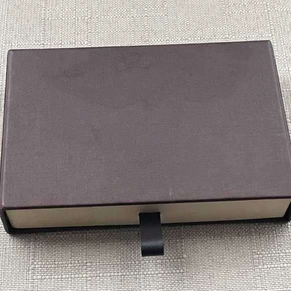 Louis Vuitton Empty Box Brown Gift Box 5.25 X 3.5 in Small Box Authentic - Picture 10 of 10